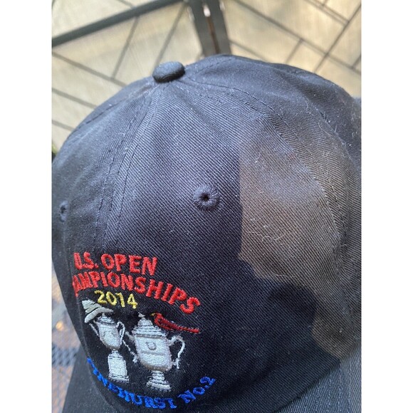 US OPEN 2014 Pinehurst No. 2 Embroidered Golf Hat USGA Member Strapback Cap - Picture 3 of 8